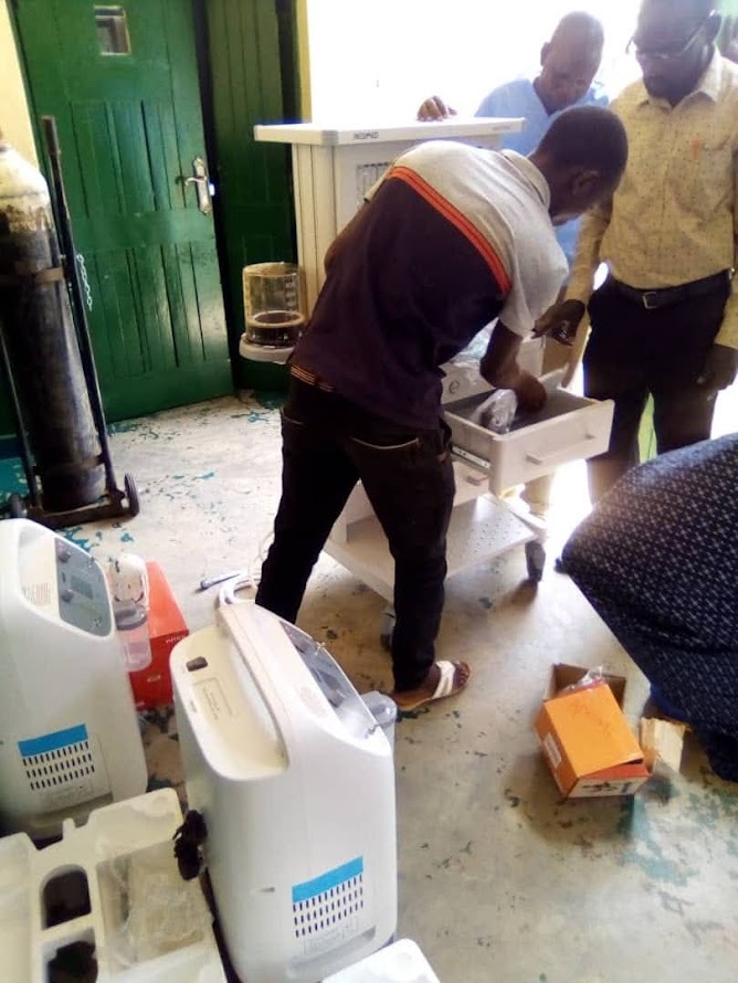 Medical equipment assembly
